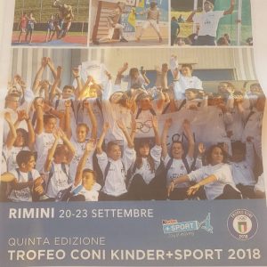 Noi ci siamo – Trofeo CONI Kinder+Sport 2018